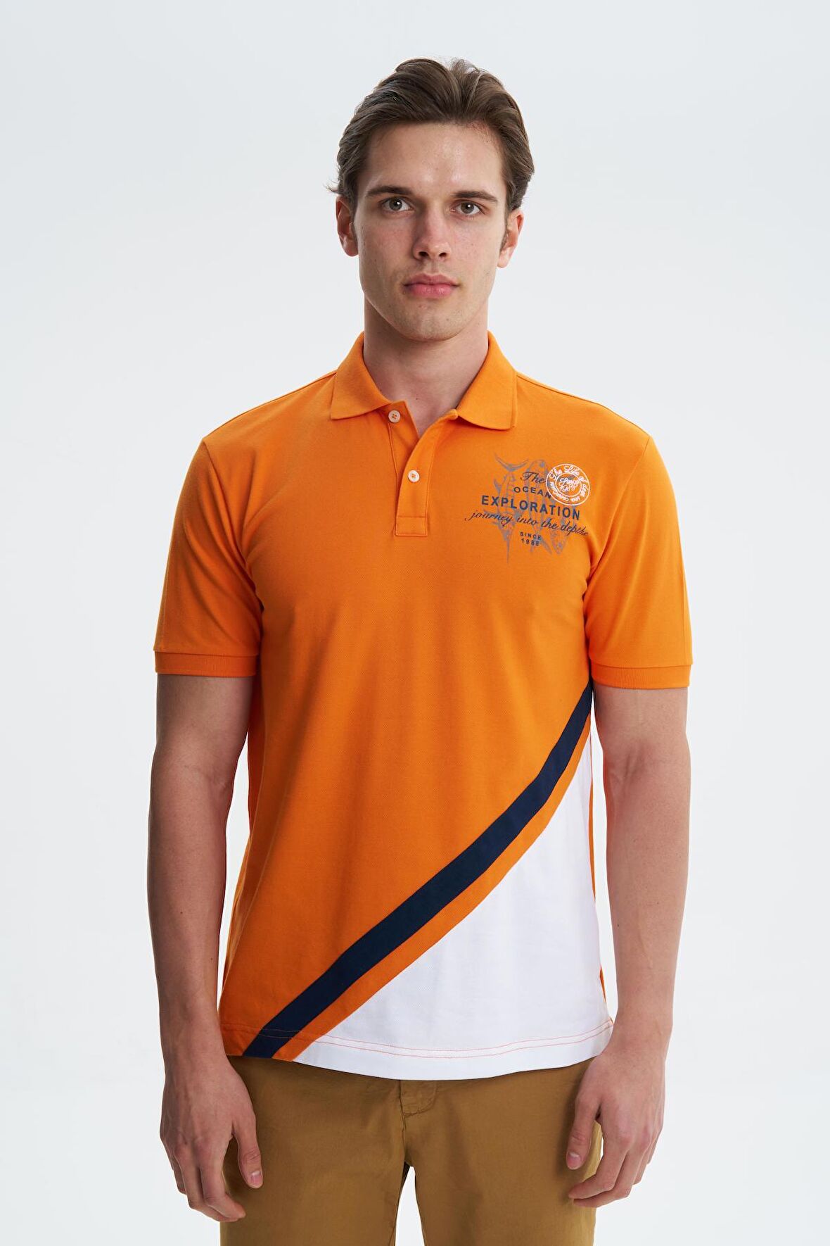 Arma Erkek Regular Fit Likralı Pike Polo Yaka Tişört 