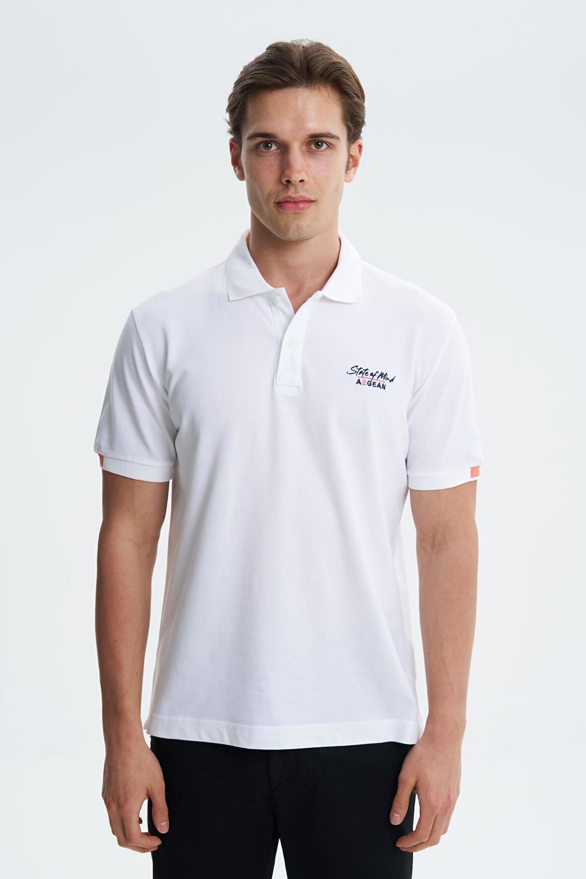 Arma Erkek Likralı Pike Polo Yaka Tişört 