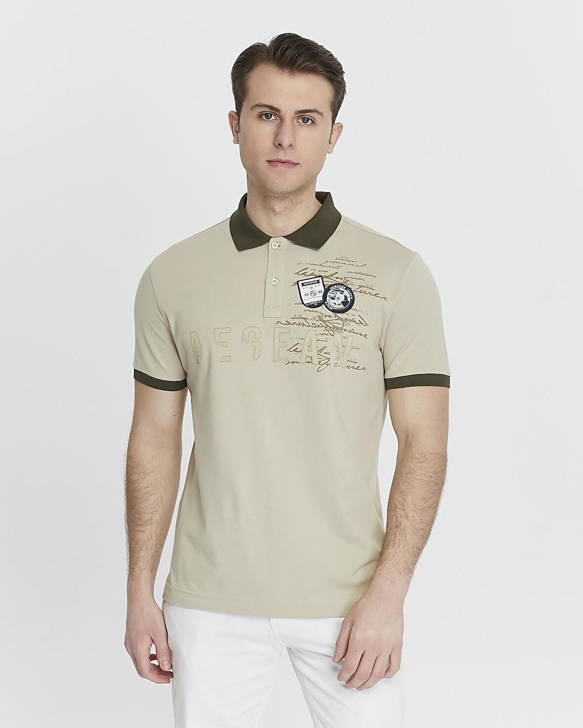 Arma Erkek Regular Fit Likralı Pike Polo Yaka Tişört 