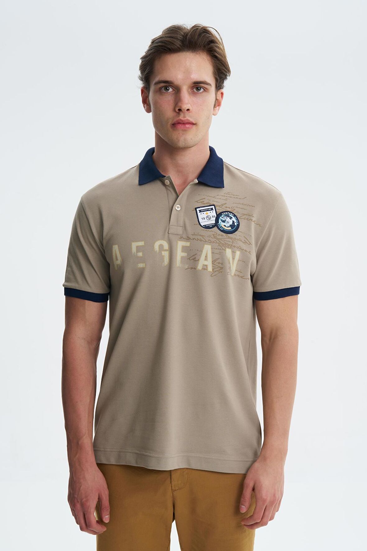 Arma Erkek Regular Fit Likralı Pike Polo Yaka Tişört 