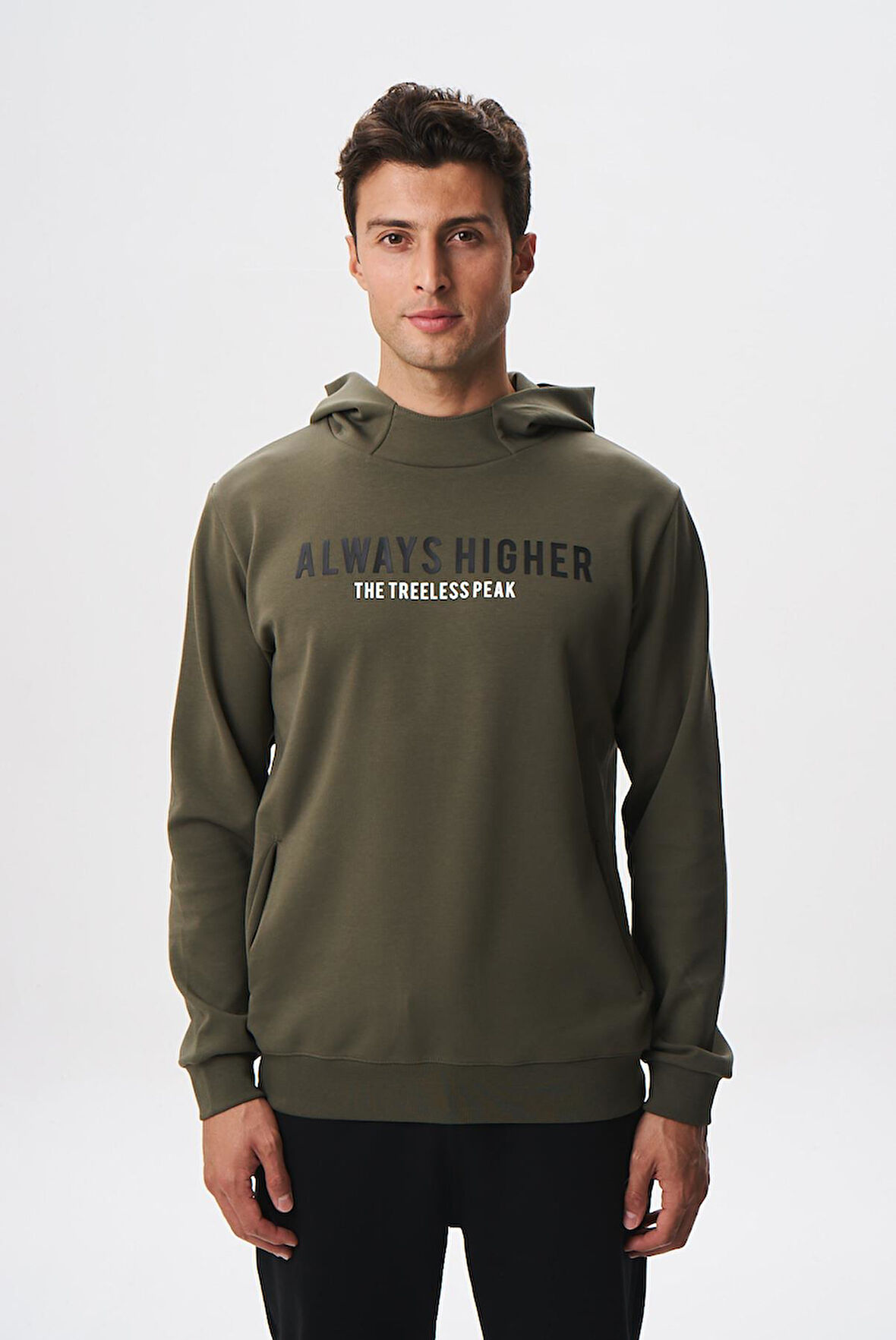 Arma Erkek Slim Fit Scuba İnterlok Su Geçirmeyen Kanguru Cepli Kapşonlu Sweatshirt K28254988701 