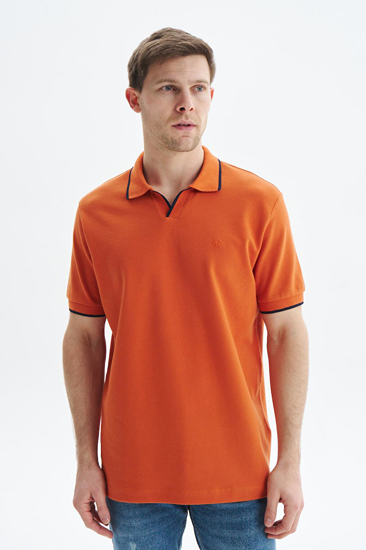 Arma Erkek Regular Fit Basic % 100 Pamuk Pike Polo Yaka Tişört Y29374353802 