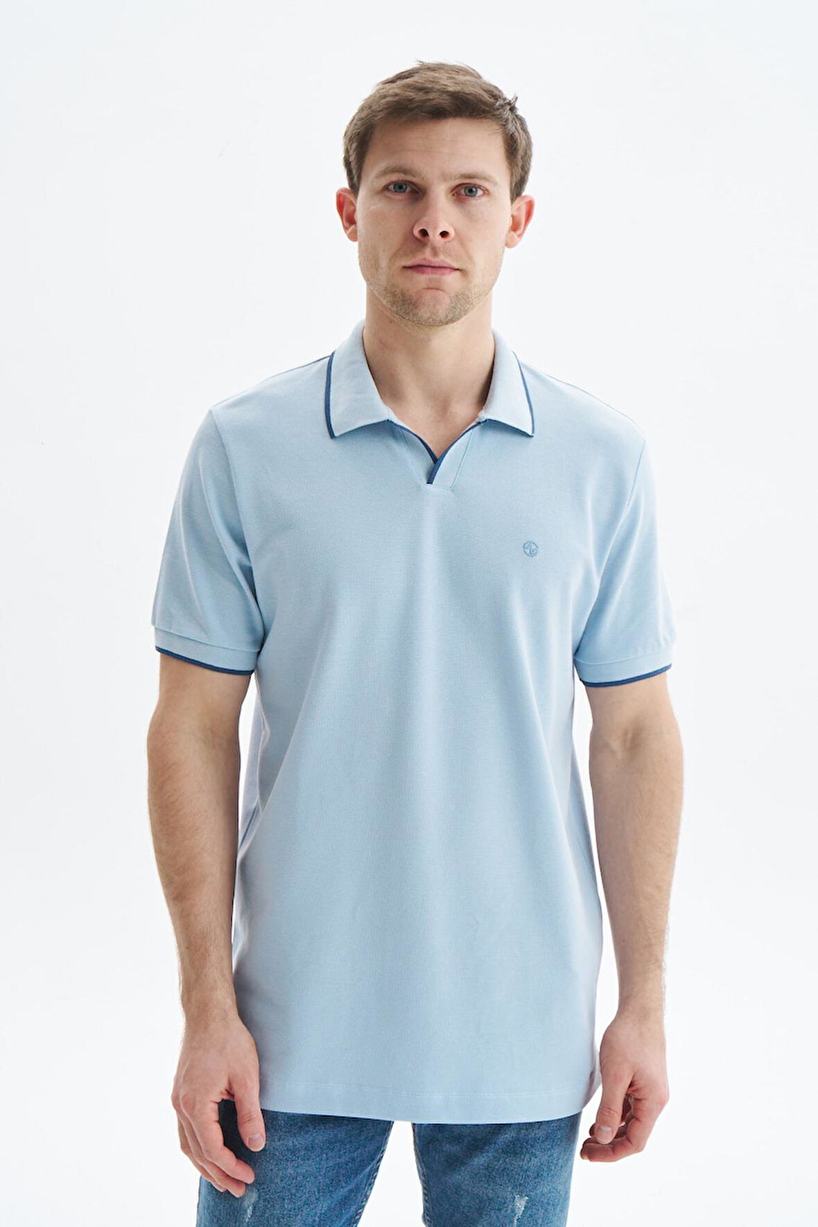 Arma Erkek Regular Fit Basic % 100 Pamuk Pike Polo Yaka Tişört Y29374353802 