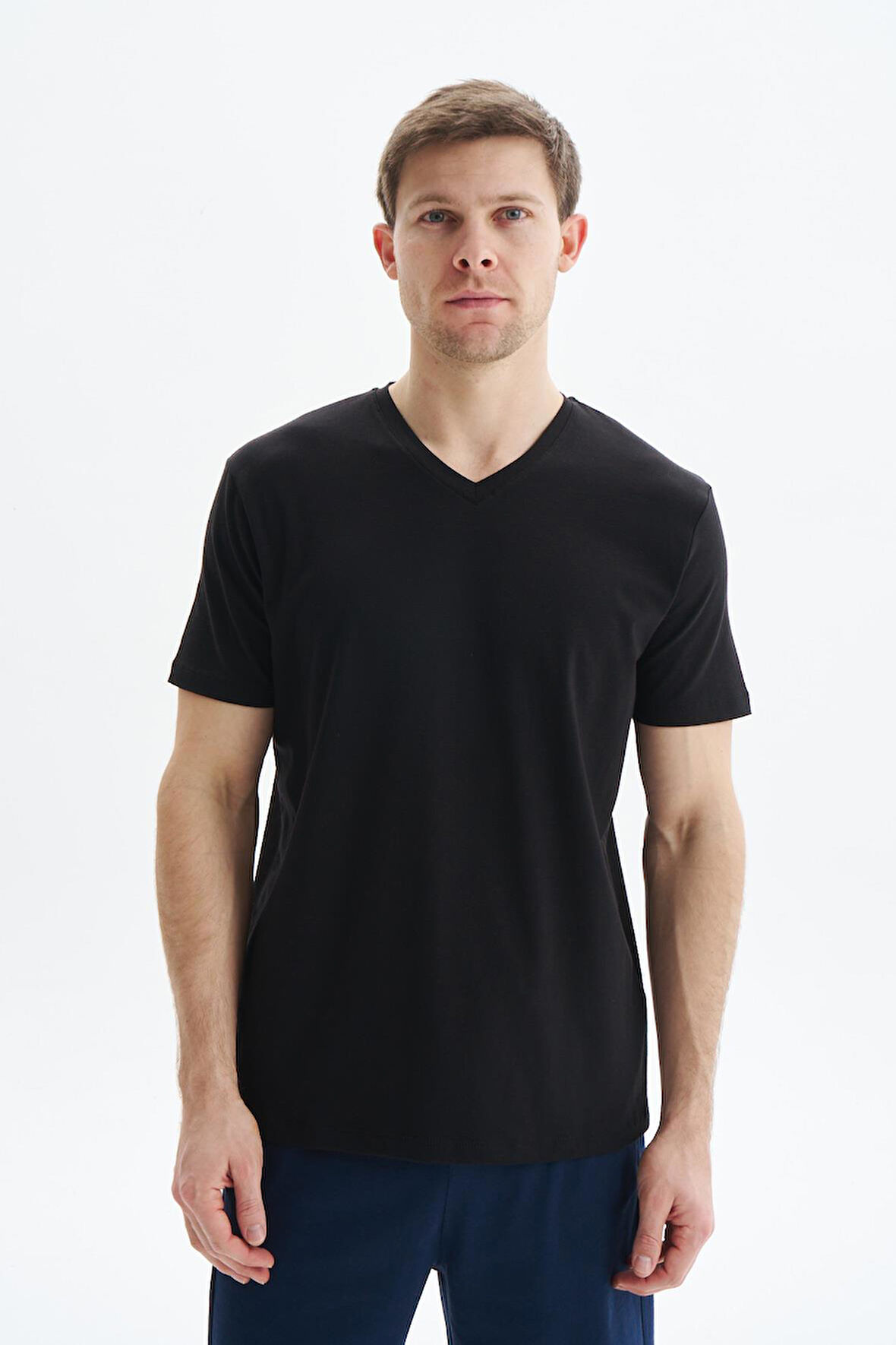 Arma Erkek Regular Fit Basic Süprem V Yaka Tişört Y29344472102 