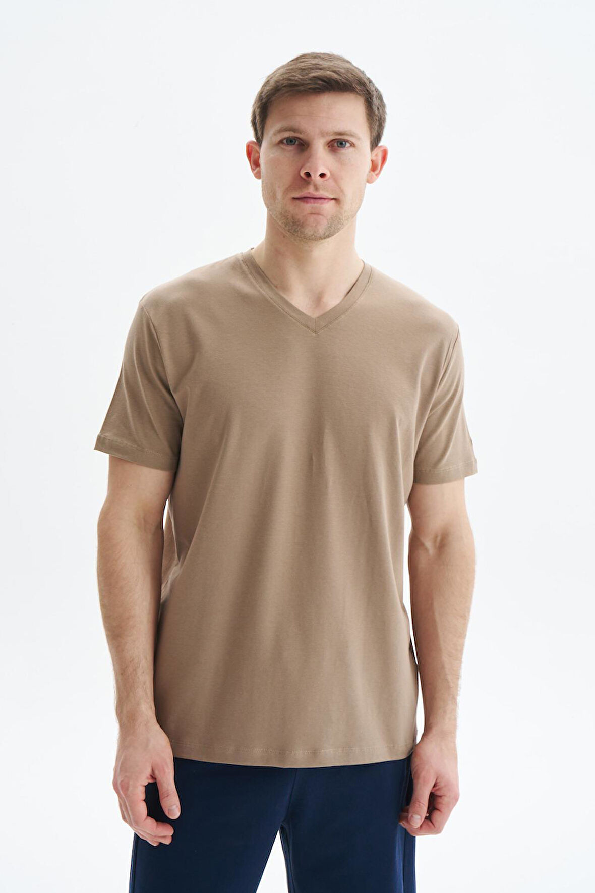 Arma Erkek Regular Fit Basic Süprem V Yaka Tişört Y29344472102 