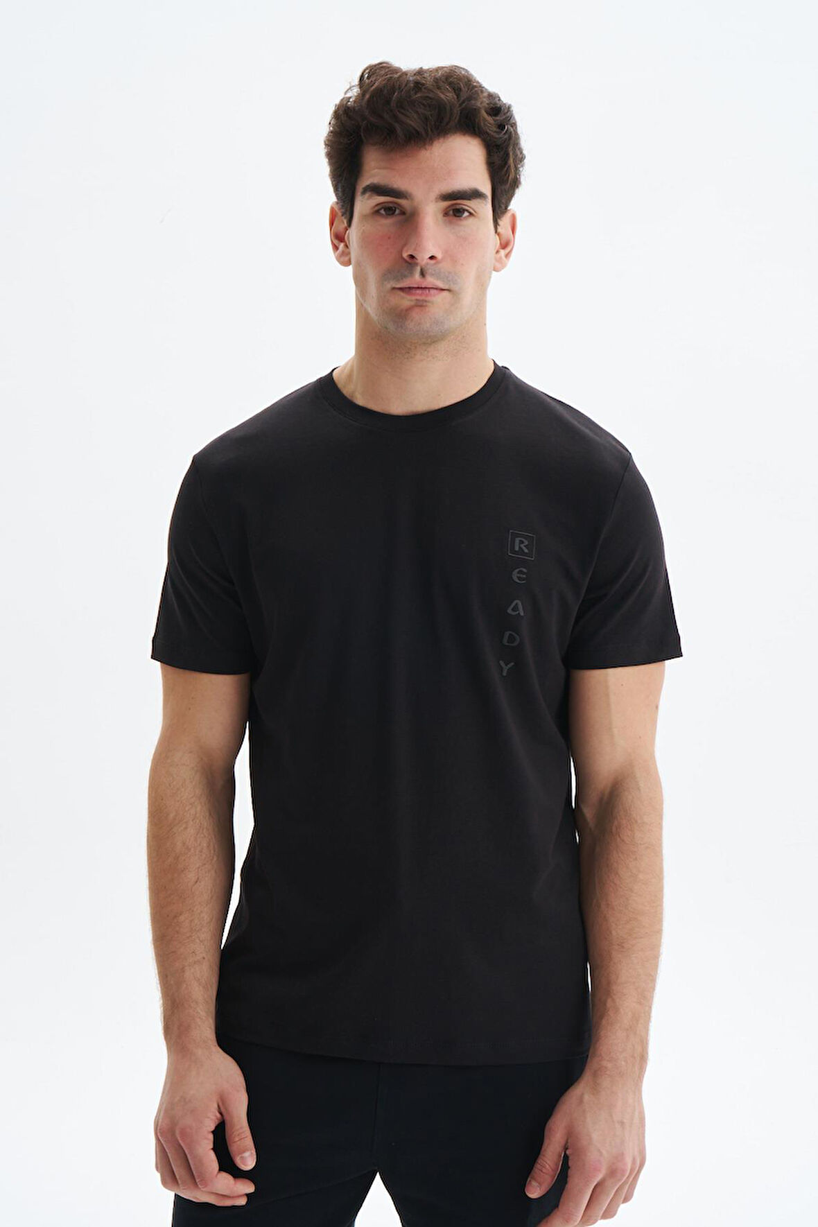 Arma Erkek Regular Fit Yazı Baskılı Süprem Bisiklet Yaka Tişört Y29344472402 