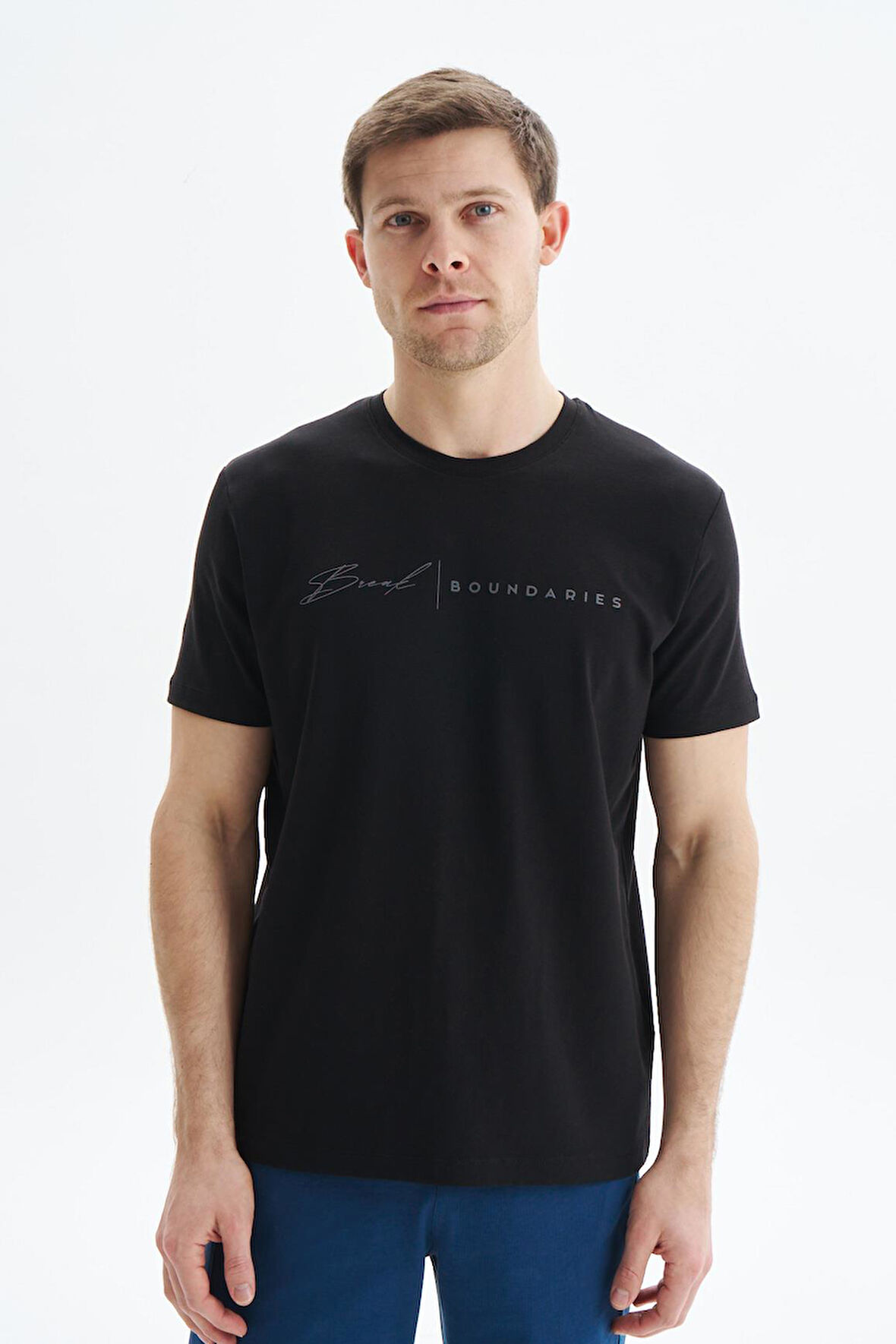 Arma Erkek Regular Fit Yazı Baskılı Süprem Bisiklet Yaka Tişört Y29344472502 