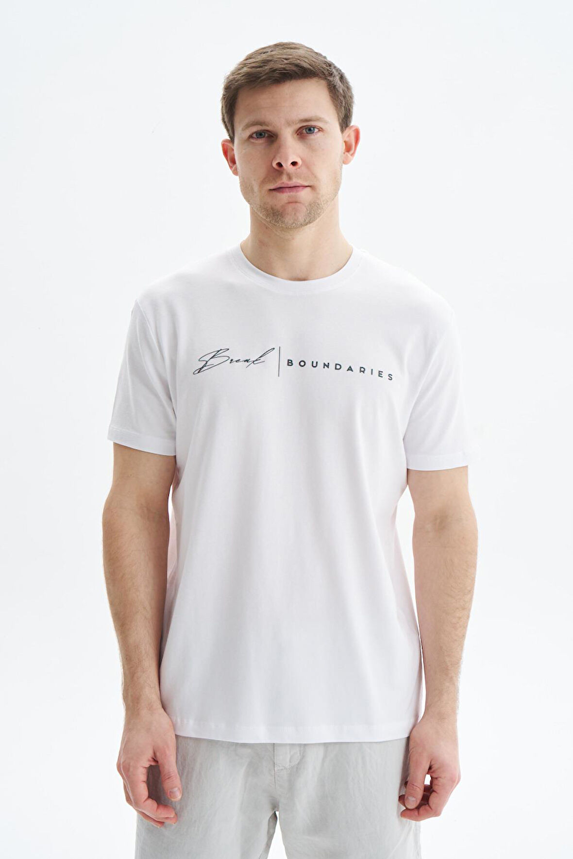 Arma Erkek Regular Fit Yazı Baskılı Süprem Bisiklet Yaka Tişört Y29344472502 