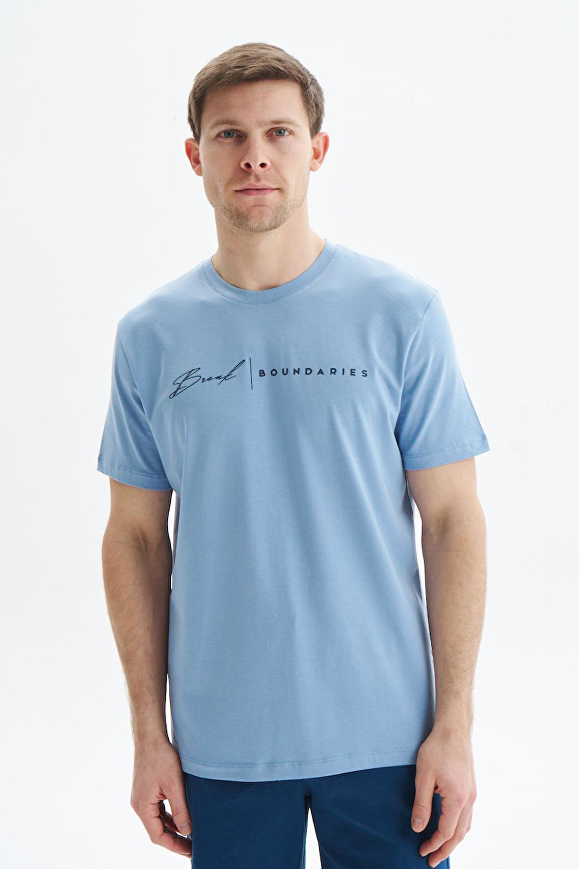 Arma Erkek Regular Fit Yazı Baskılı Süprem Bisiklet Yaka Tişört Y29344472502 