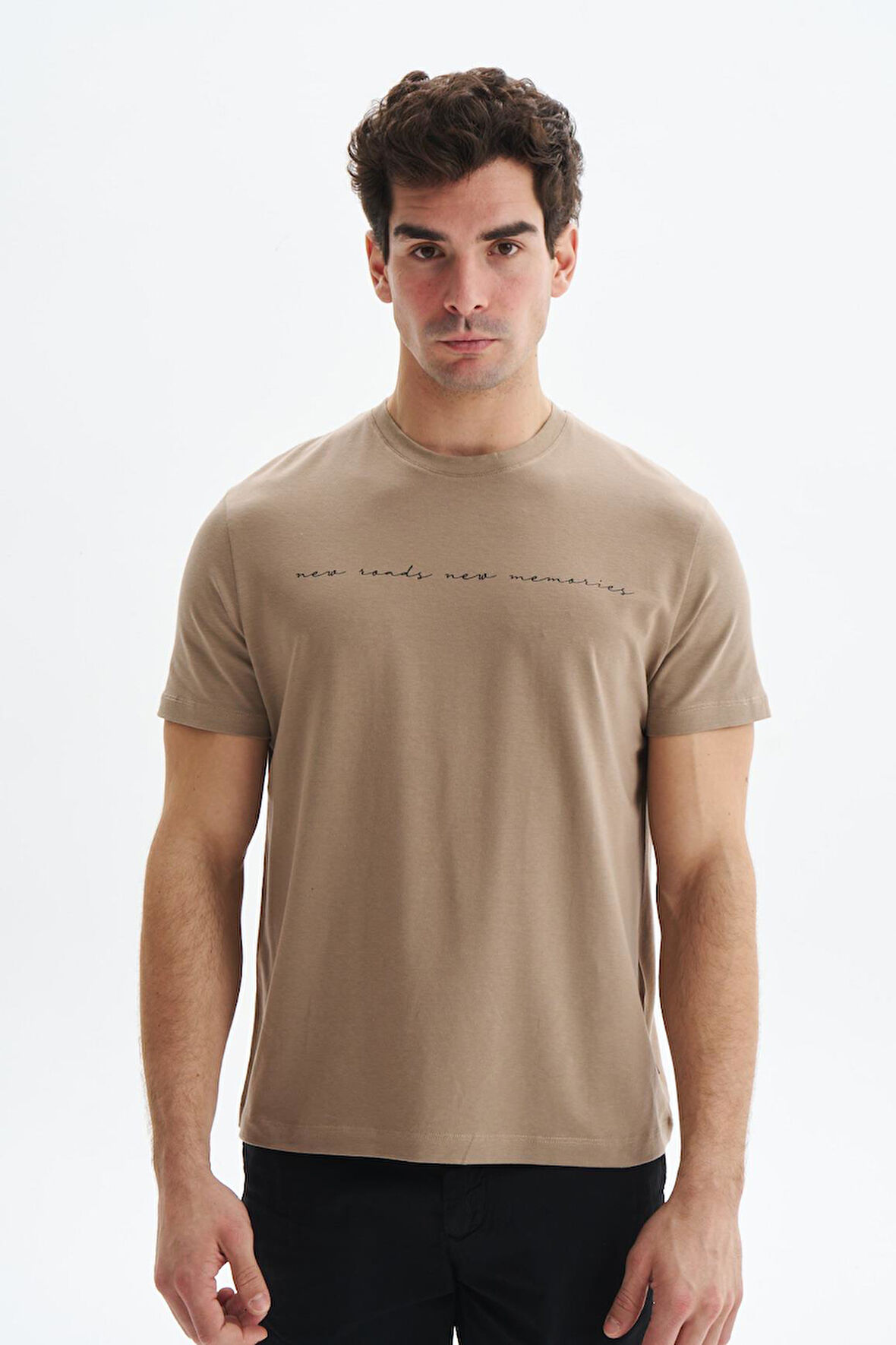 Arma Erkek Regular Fit Yazı Baskılı Süprem Bisiklet Yaka Tişört Y29344472702 