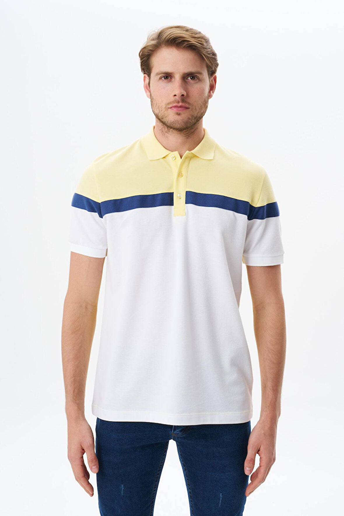 Arma Erkek Regular Fit Basic % 100 Pamuk Pike Polo Yaka Tişört Y29374354702 