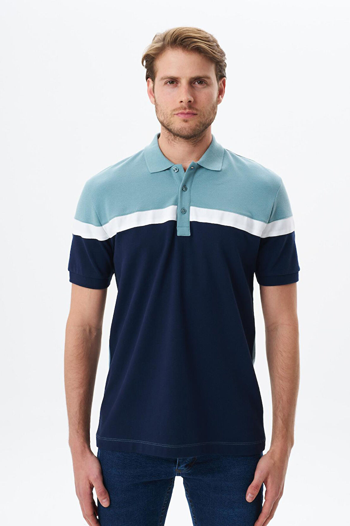 Arma Erkek Regular Fit Basic % 100 Pamuk Pike Polo Yaka Tişört Y29374354702 