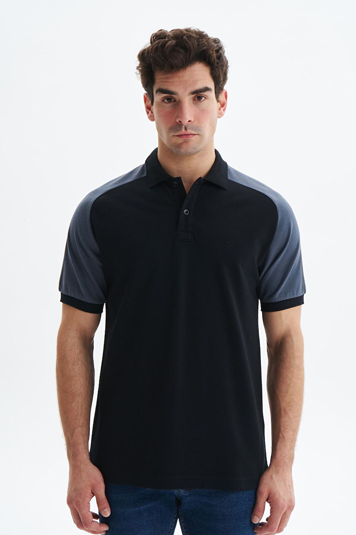 Arma Erkek Regular Fit Basic % 100 Pamuk Pike Reglan Kollu Polo Yaka Tişört Y29374354602 