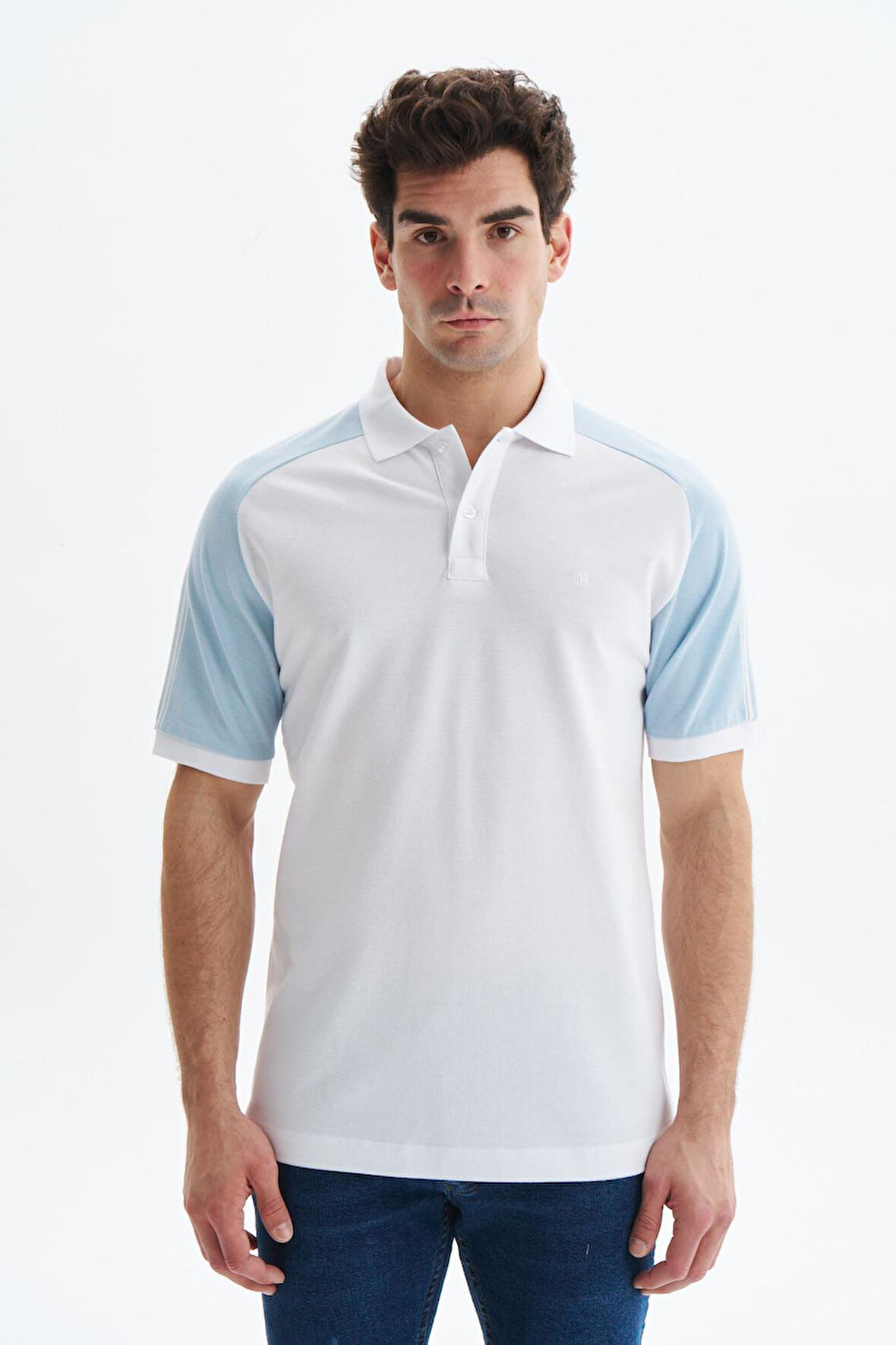 Arma Erkek Regular Fit Basic % 100 Pamuk Pike Reglan Kollu Polo Yaka Tişört Y29374354602 