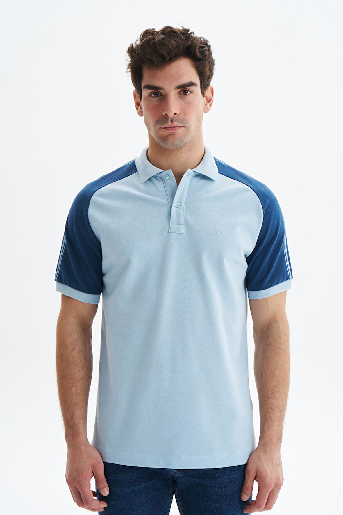 Arma Erkek Regular Fit Basic % 100 Pamuk Pike Reglan Kollu Polo Yaka Tişört Y29374354602 