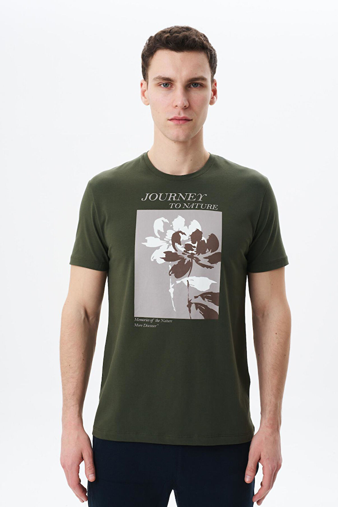 Arma Erkek Regular Fit Baskılı Süprem Bisiklet Yaka Tişört Y29344453202 