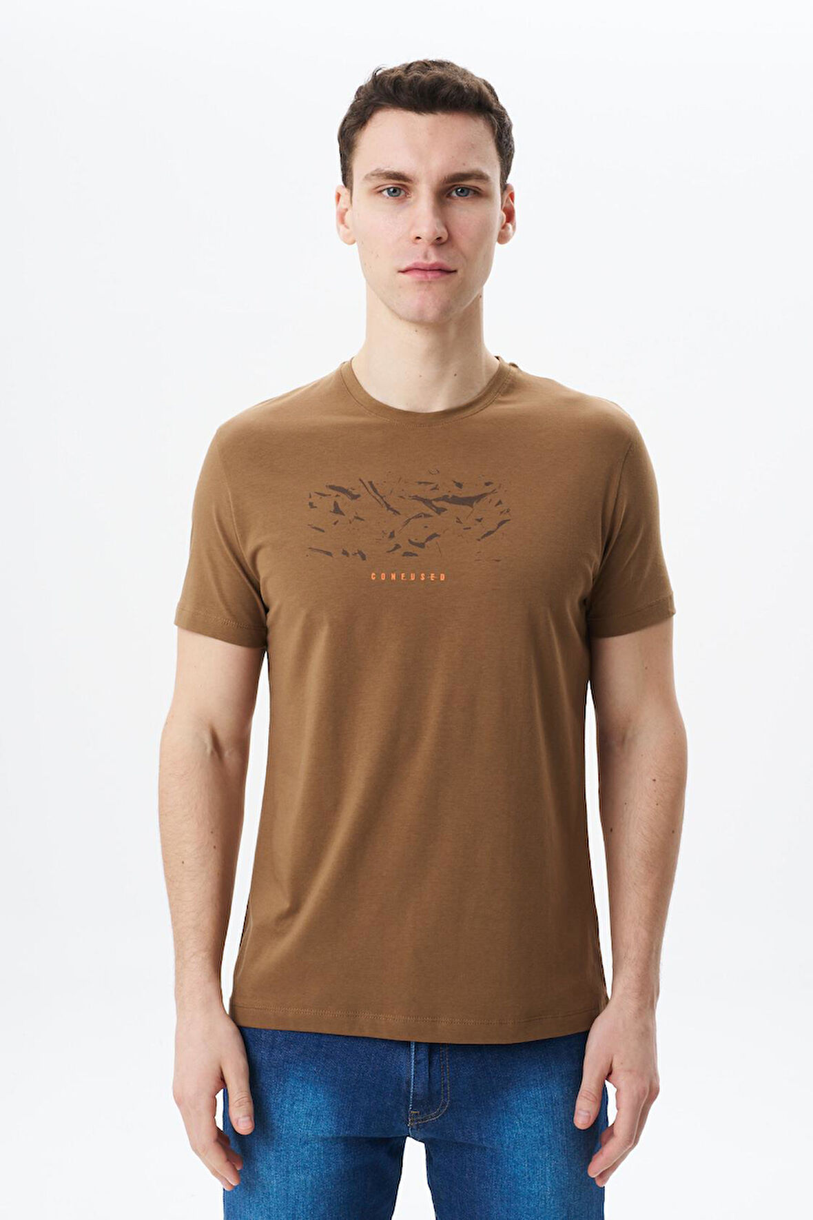 Arma Erkek Regular Fit Baskılı Süprem Bisiklet Yaka Tişört Y29344453902 