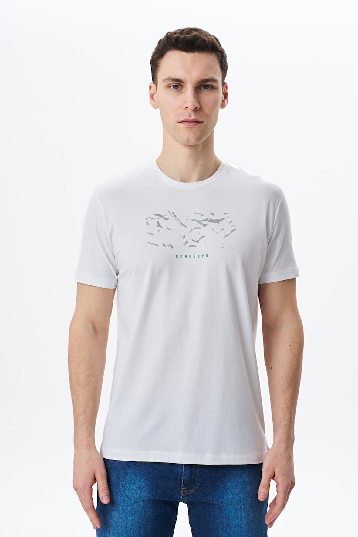 Arma Erkek Regular Fit Baskılı Süprem Bisiklet Yaka Tişört Y29344453902 