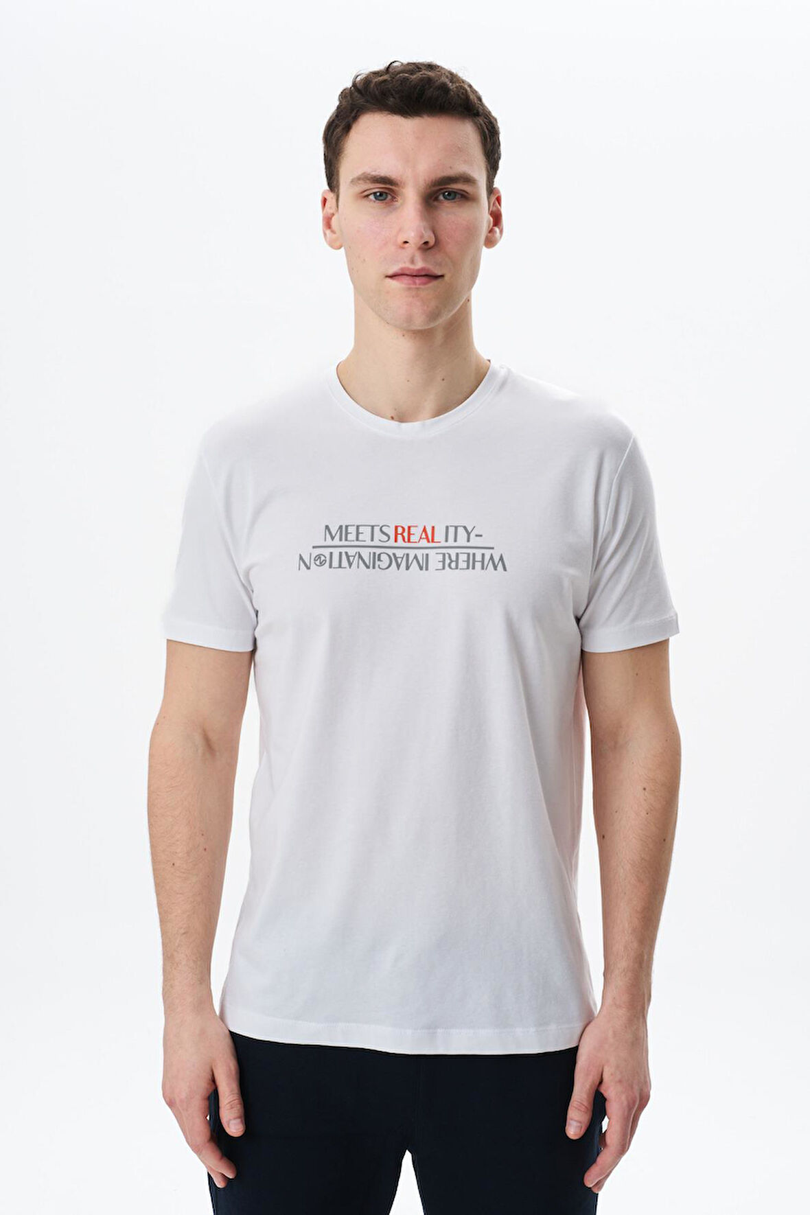 Arma Erkek Regular Fit Baskılı Süprem Bisiklet Yaka Tişört Y29344454002 