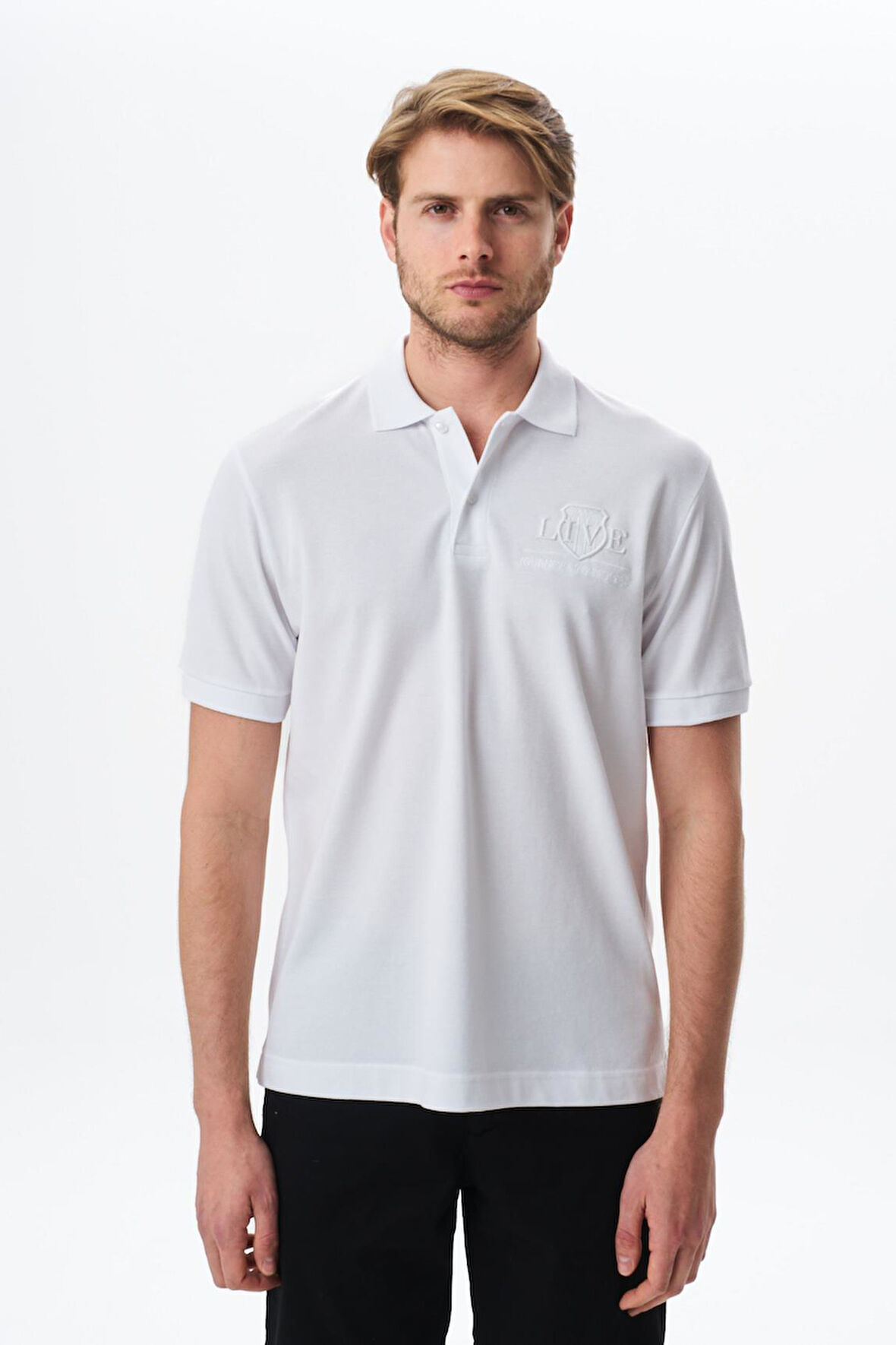 Arma Erkek Yazı Baskılı Regular Fit % 100 Pamuk Pike Polo Yaka Tişört Y29374355602 