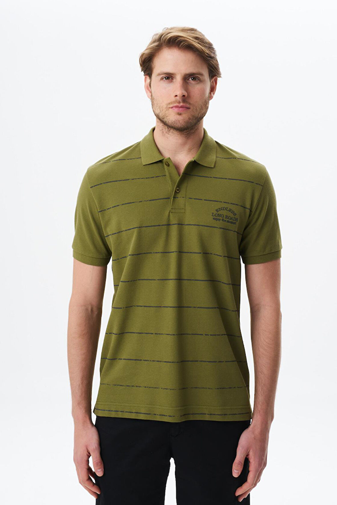 Arma Erkek Basic Regular Fit % 100 Pamuk Pike Polo Yaka Tişört Y29374355702 