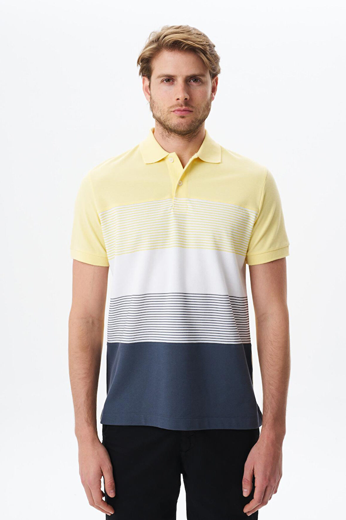 Arma Erkek Regular Fit Çok Renkli % 100 Pamuk Pike Polo Yaka Tişört Y29374355002 