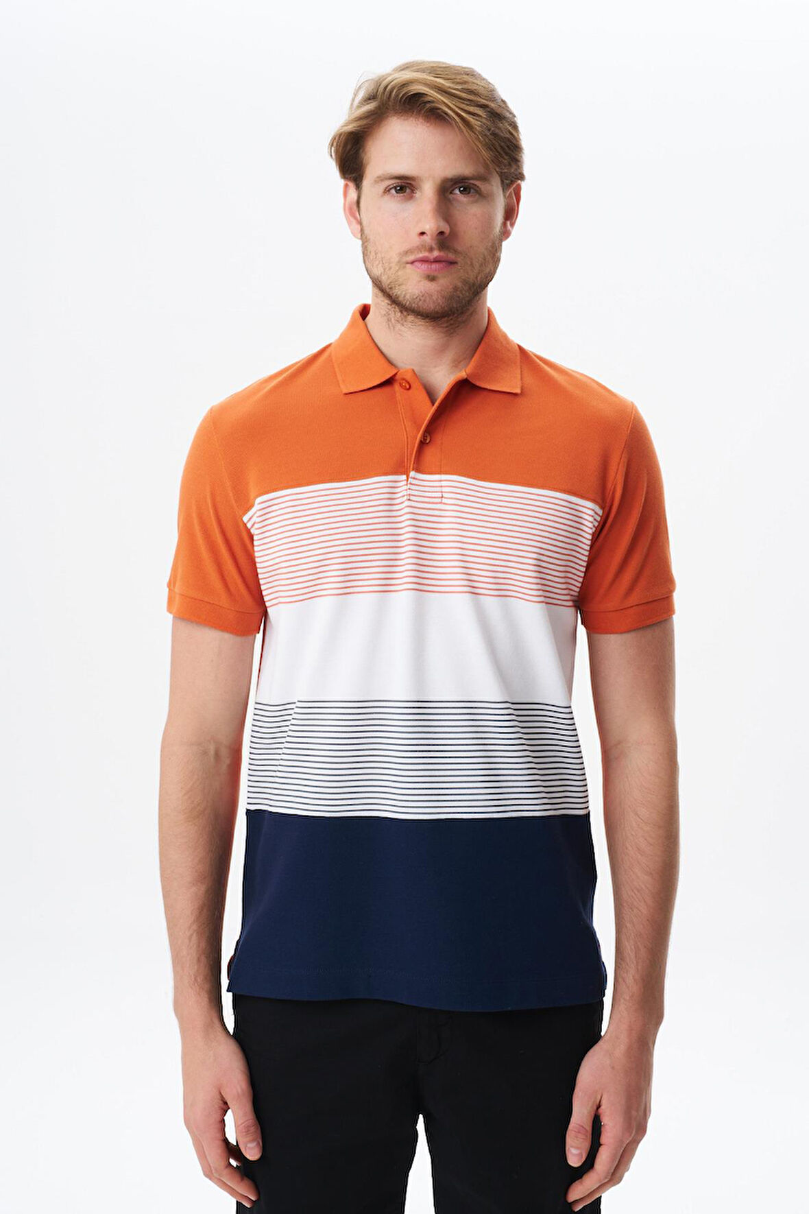 Arma Erkek Regular Fit Çok Renkli % 100 Pamuk Pike Polo Yaka Tişört Y29374355002 