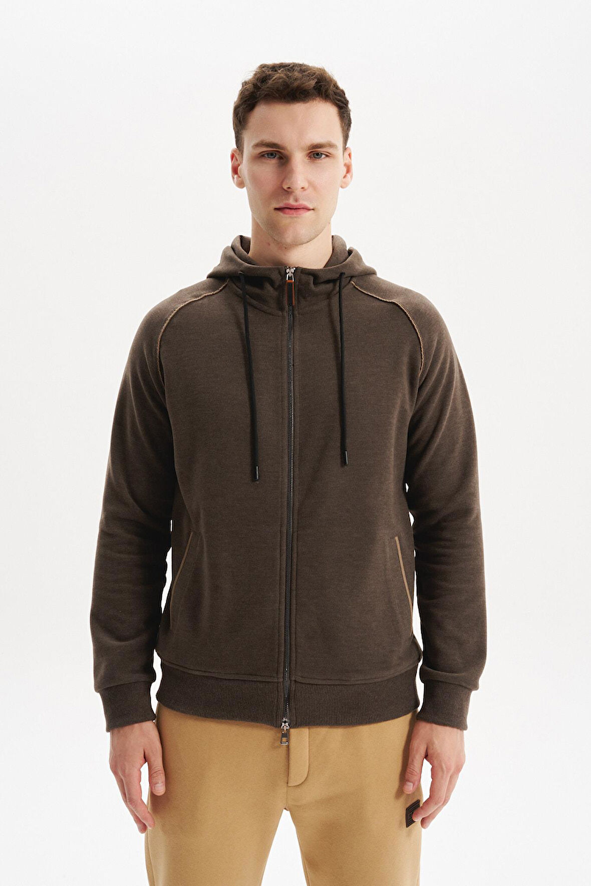 Arma Erkek Örme Fleto Cepli Kapüşonlu Selanik Sweatshirt – Regular Fit, Pamuk Polyester K30324698402 