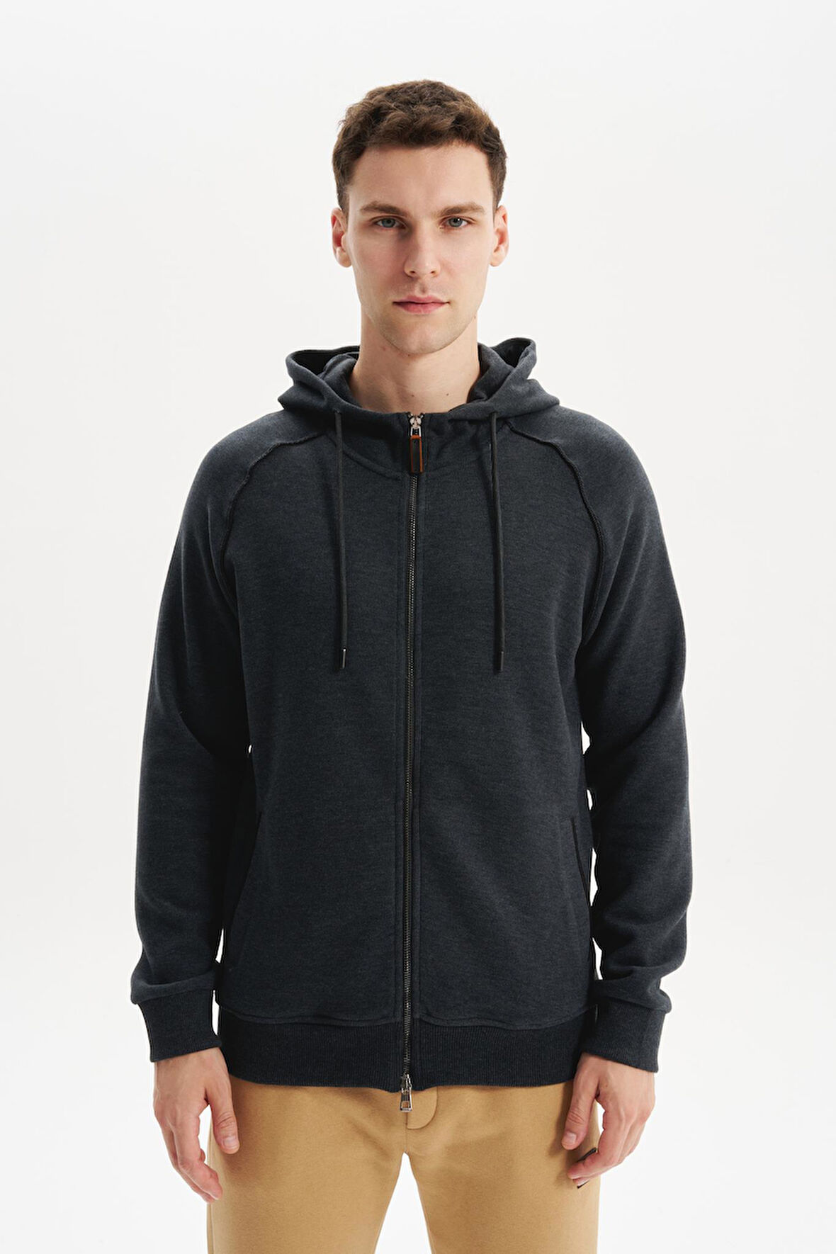 Arma Erkek Örme Fleto Cepli Kapüşonlu Selanik Sweatshirt – Regular Fit, Pamuk Polyester K30324698402 