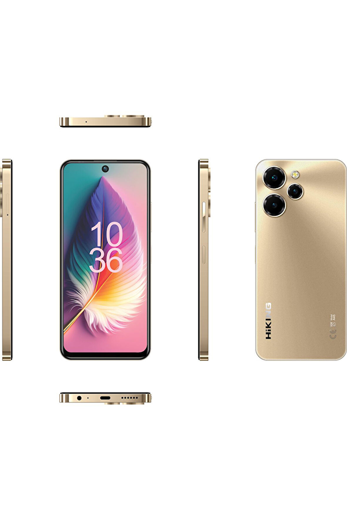 Hiking A45 8/128 Gold 2 Yıl Türkiye Garantili