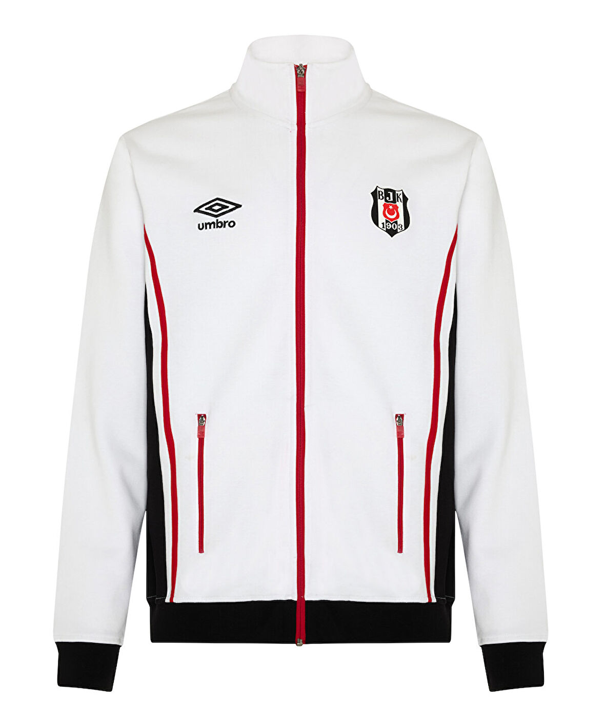 Beşiktaş S.K. Bjk Umbro 25/26 Takım Antrenman Jacket Hooded Sweat Eşofman Üstü Erkek Ceket