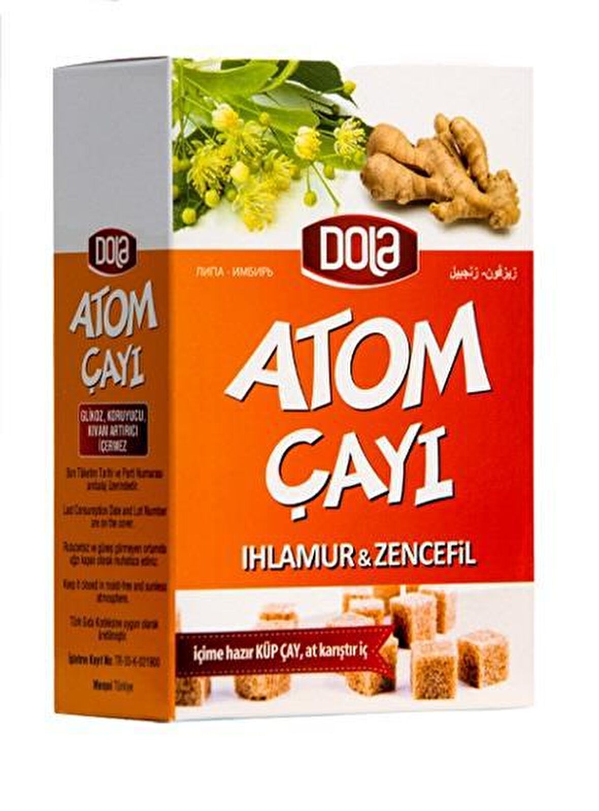 Dola Atom Çayı Ihlamur & Zencefil 135 g