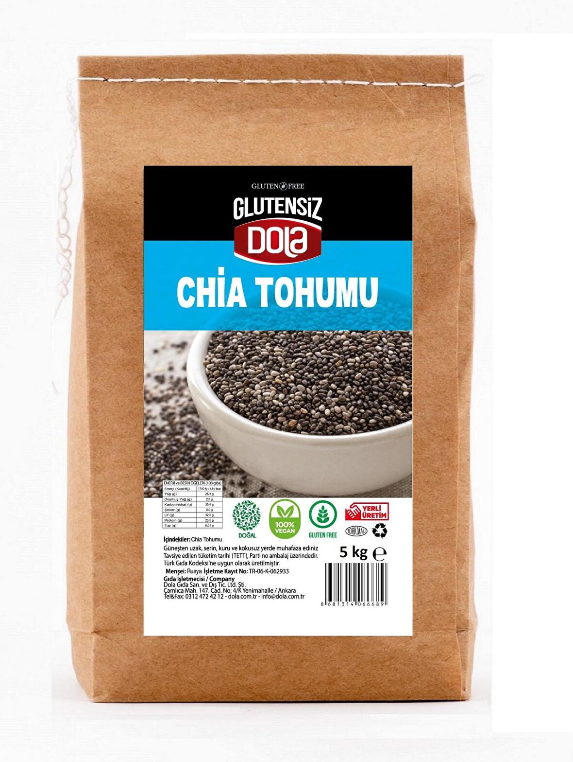 Dola Chia Tohumu 5 kg