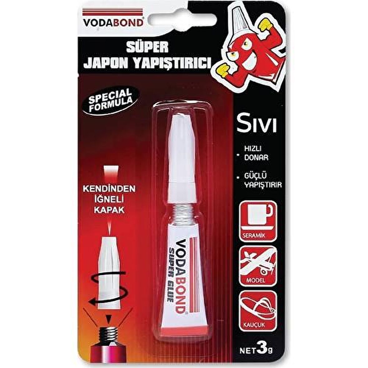 Vodabond Süper Japon Yapıştırıcı 3gr