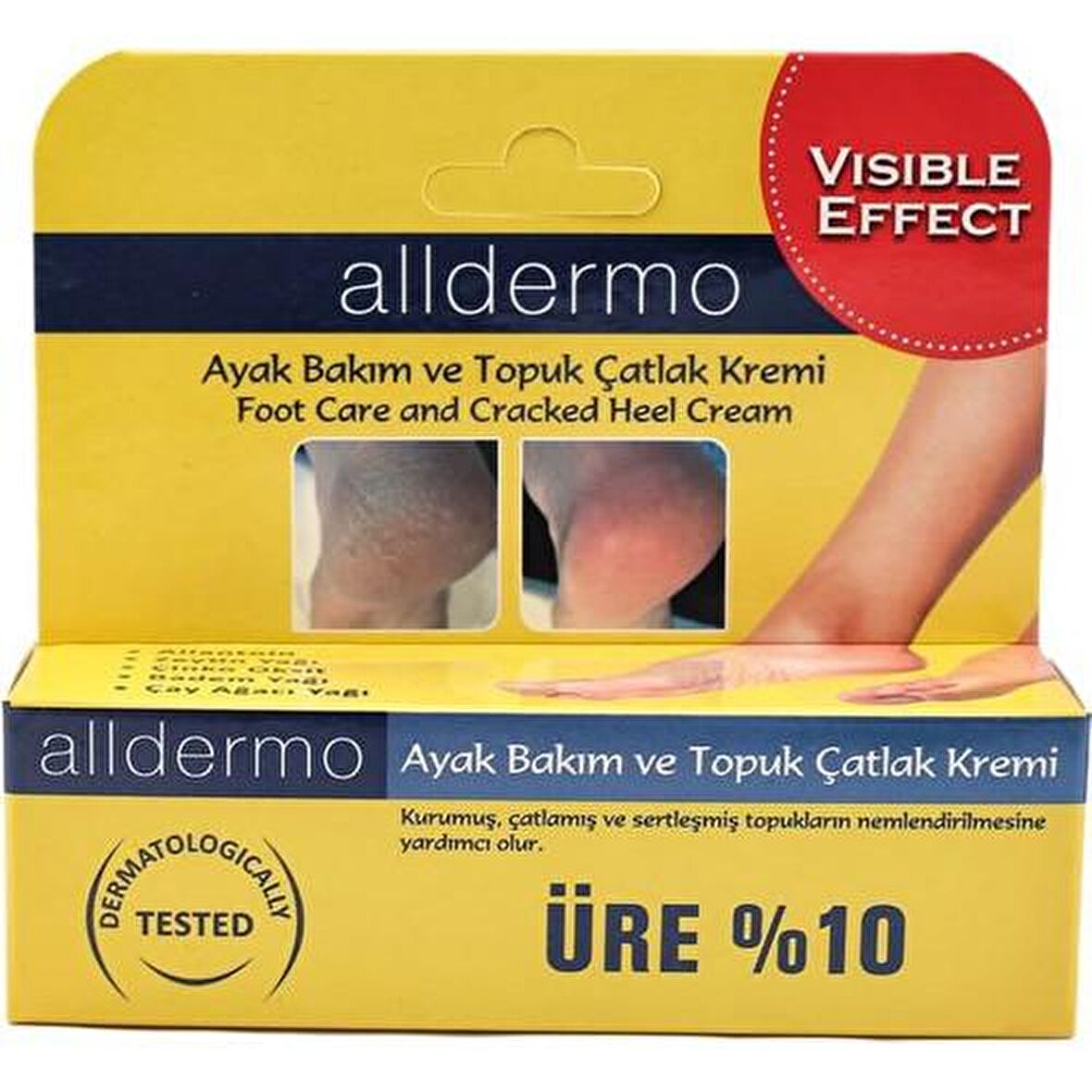  Alldermo Ayak-Topuk Bakım Kremi 60gr