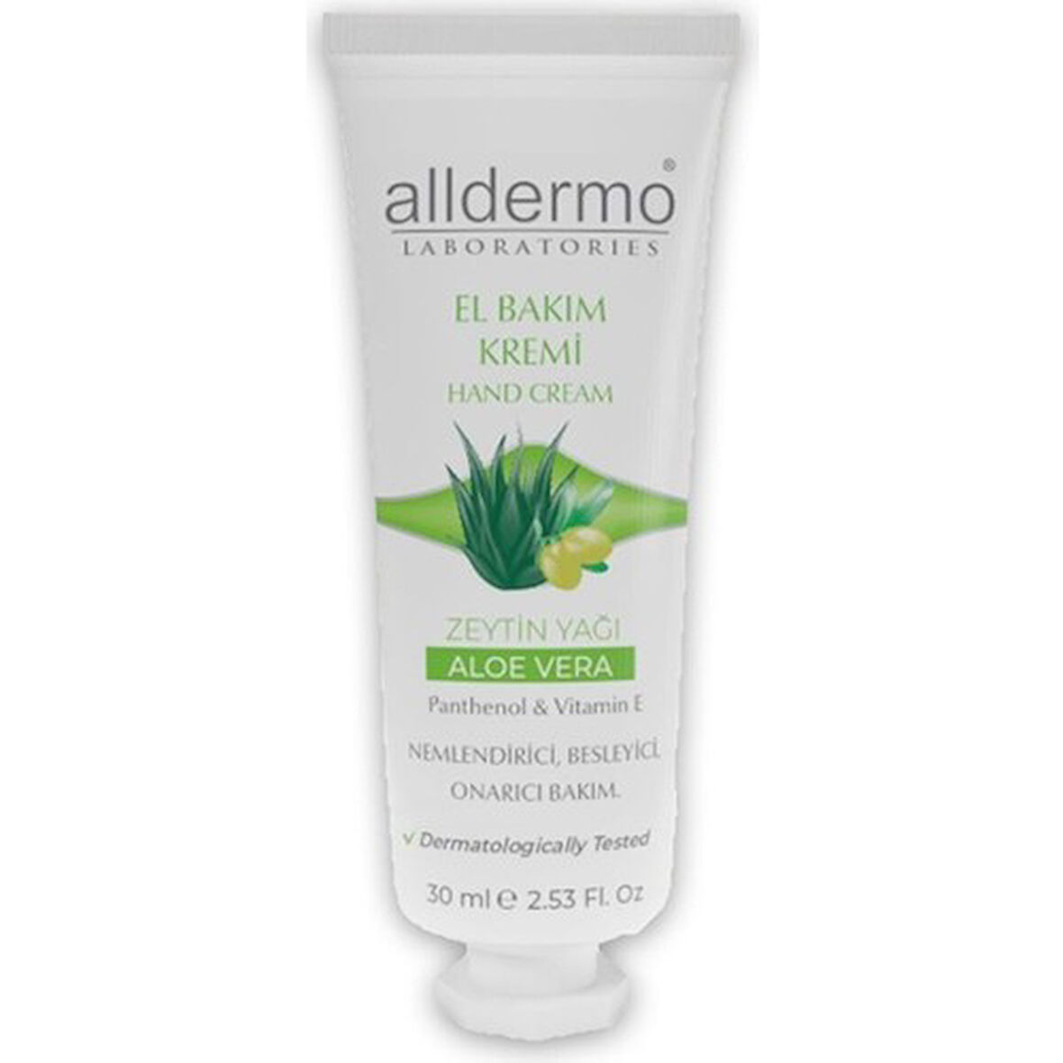 Alldermo El Kremi Aloe Vera - Zeytinyağı 30ml