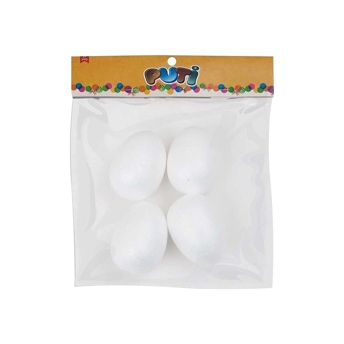 Puti Köpük Yumurta 8cm 4902