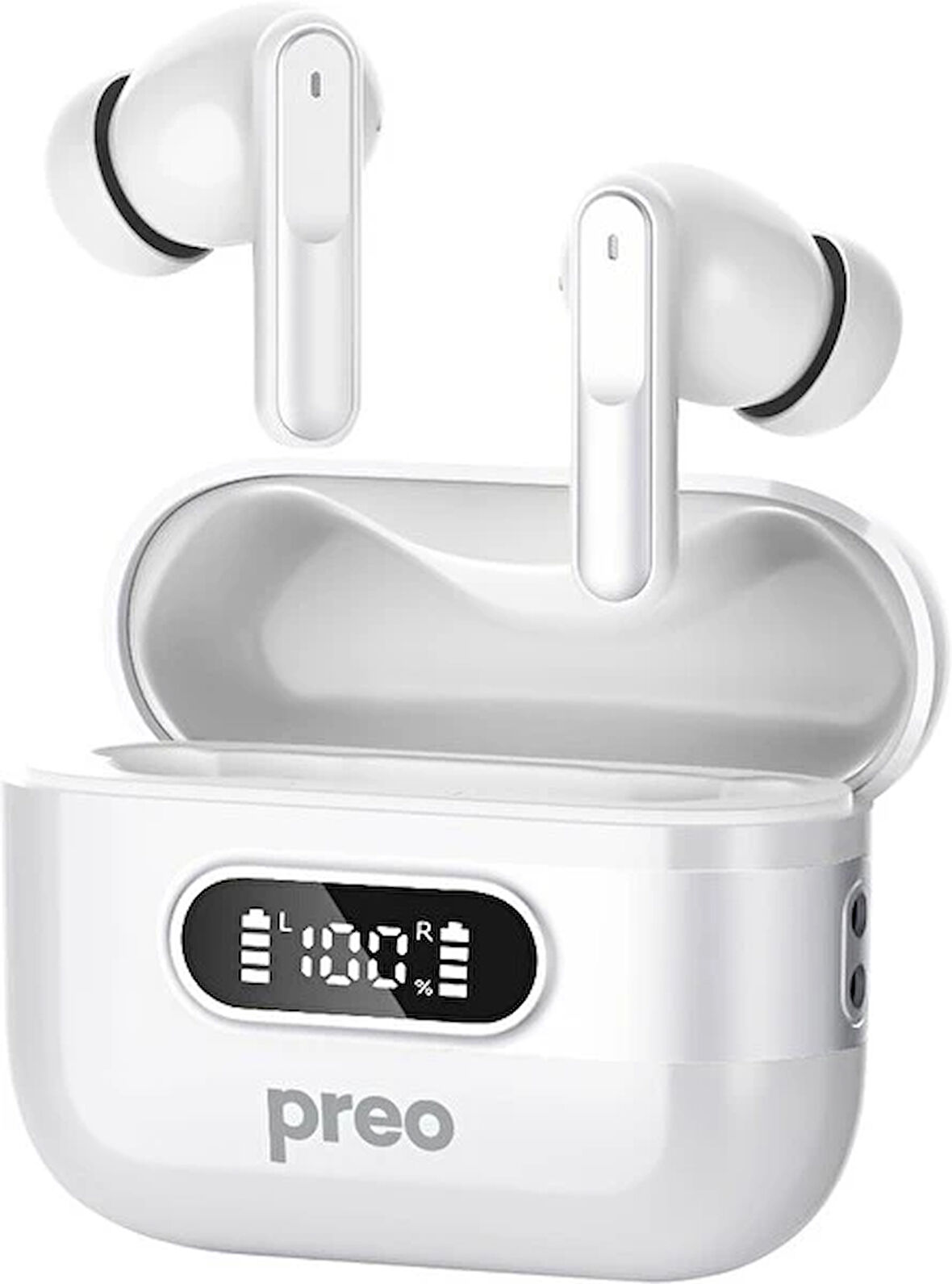 Preo Ms38 TWS Beyaz Kablosuz Kulaklık