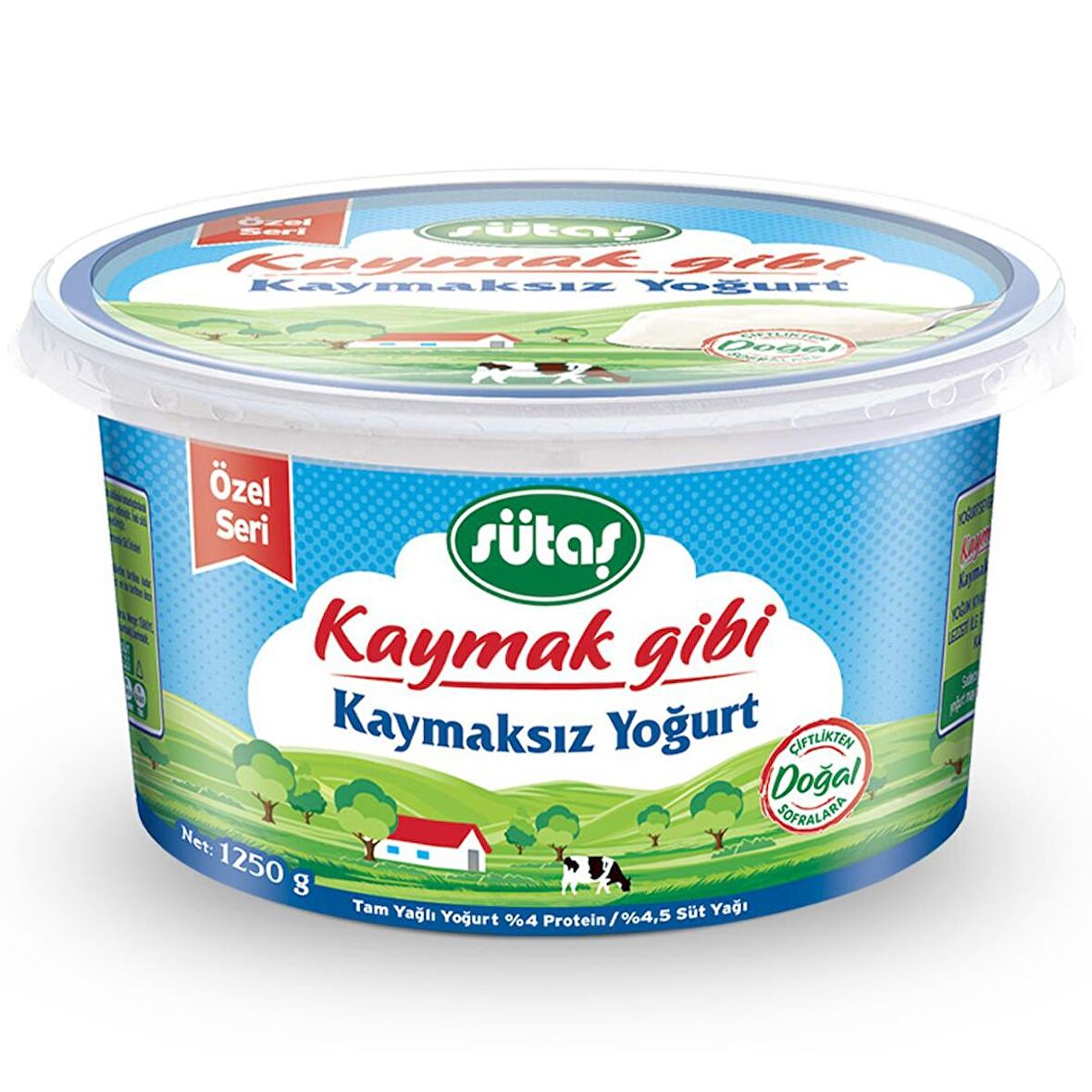 Sütaş Kaymak Gibi Kaymaksız Yoğurt 1250 g