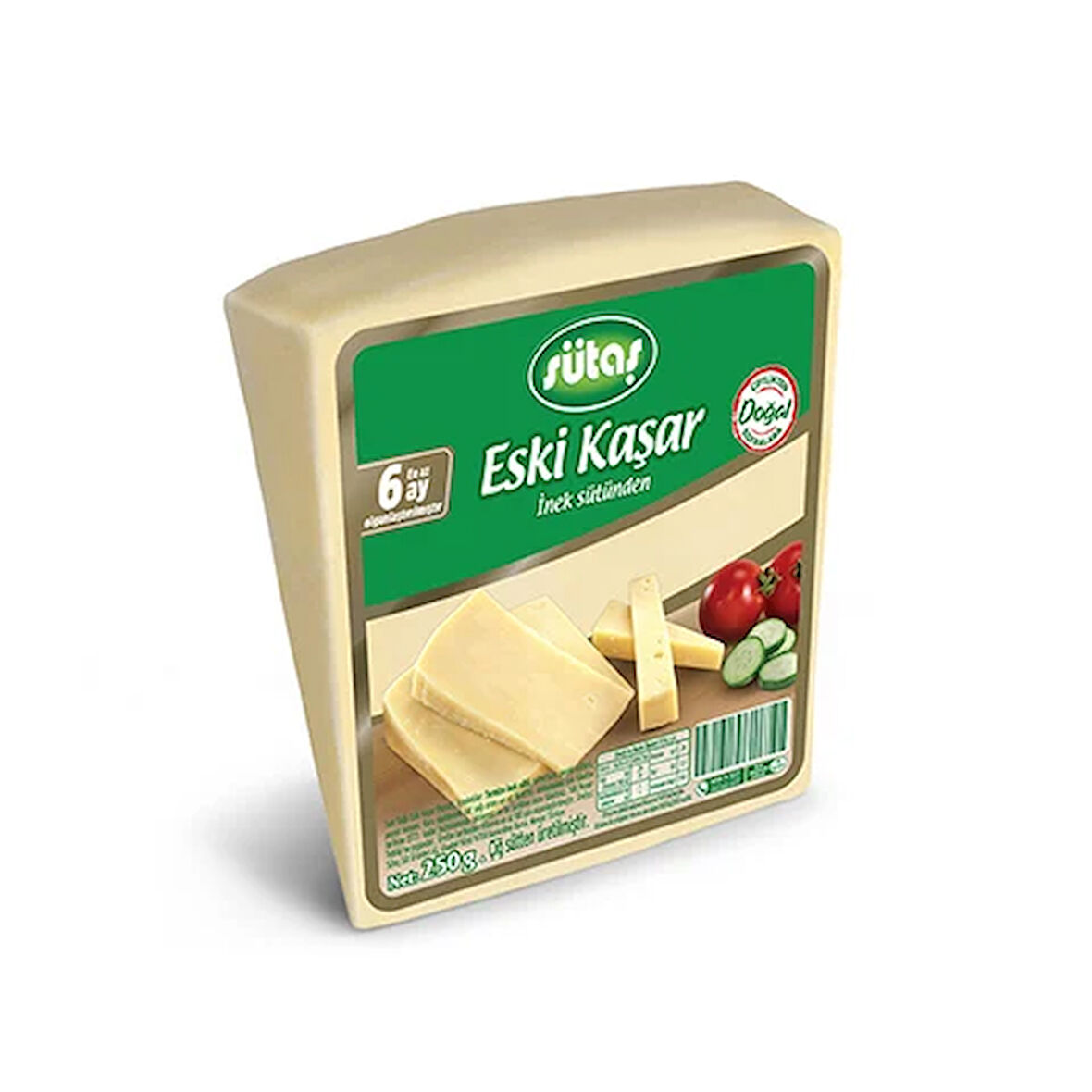 Eski Kaşar İnek Sütünden 250 g