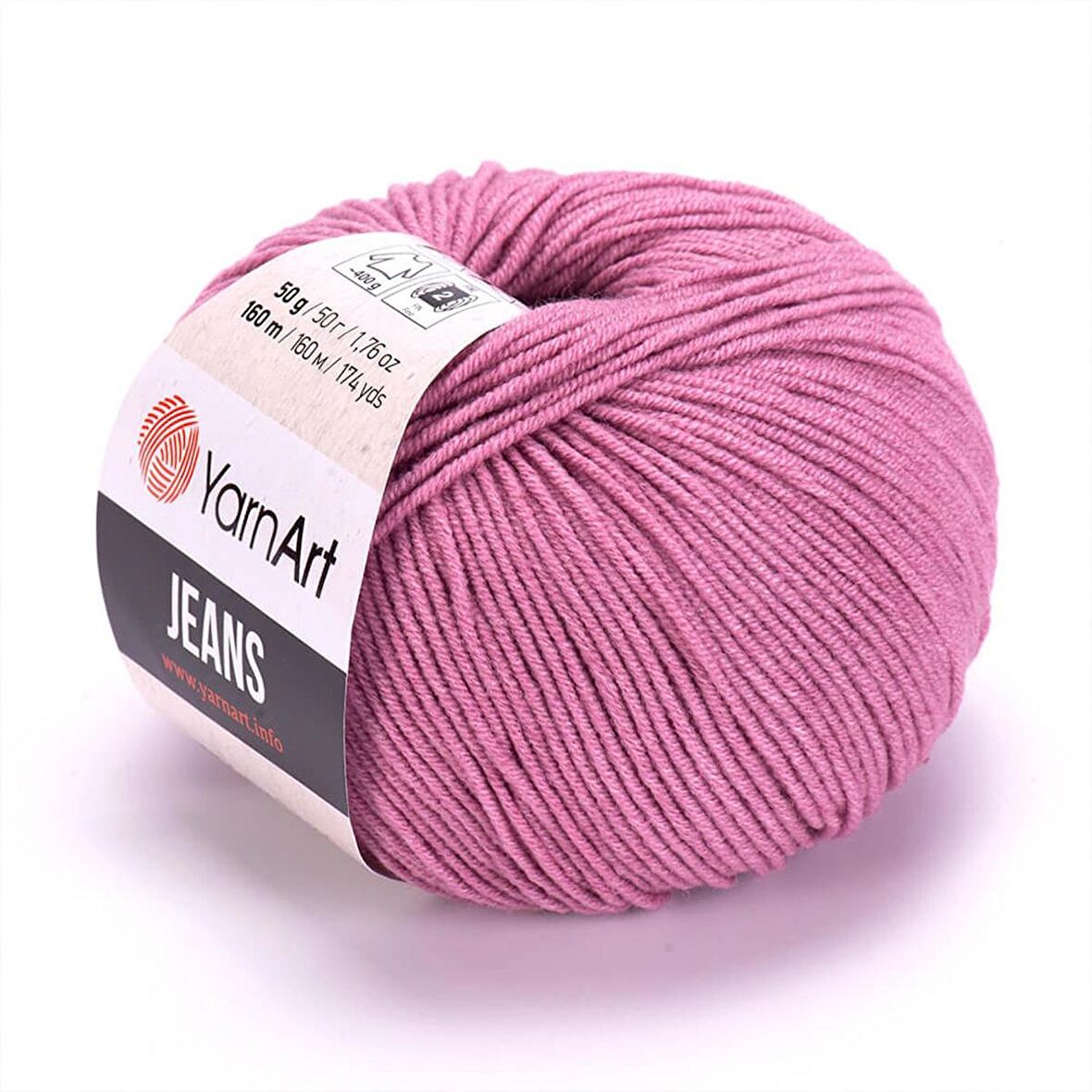YarnArt Jeans El Örgü İpliği - 65 Gül Kurusu