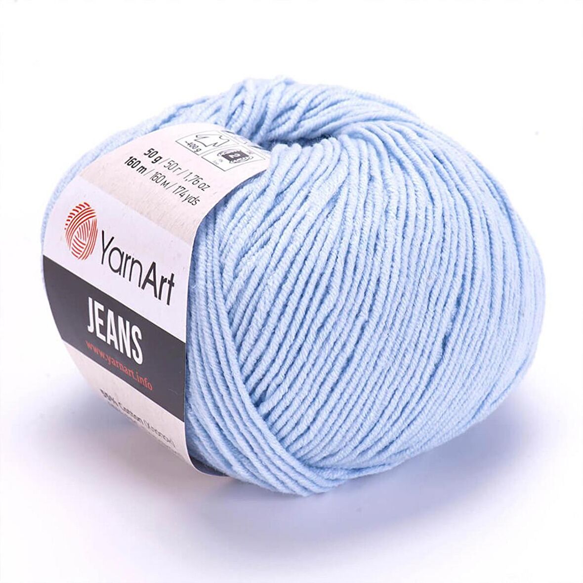 YarnArt Jeans El Örgü İpliği - 75 Bebe Mavi