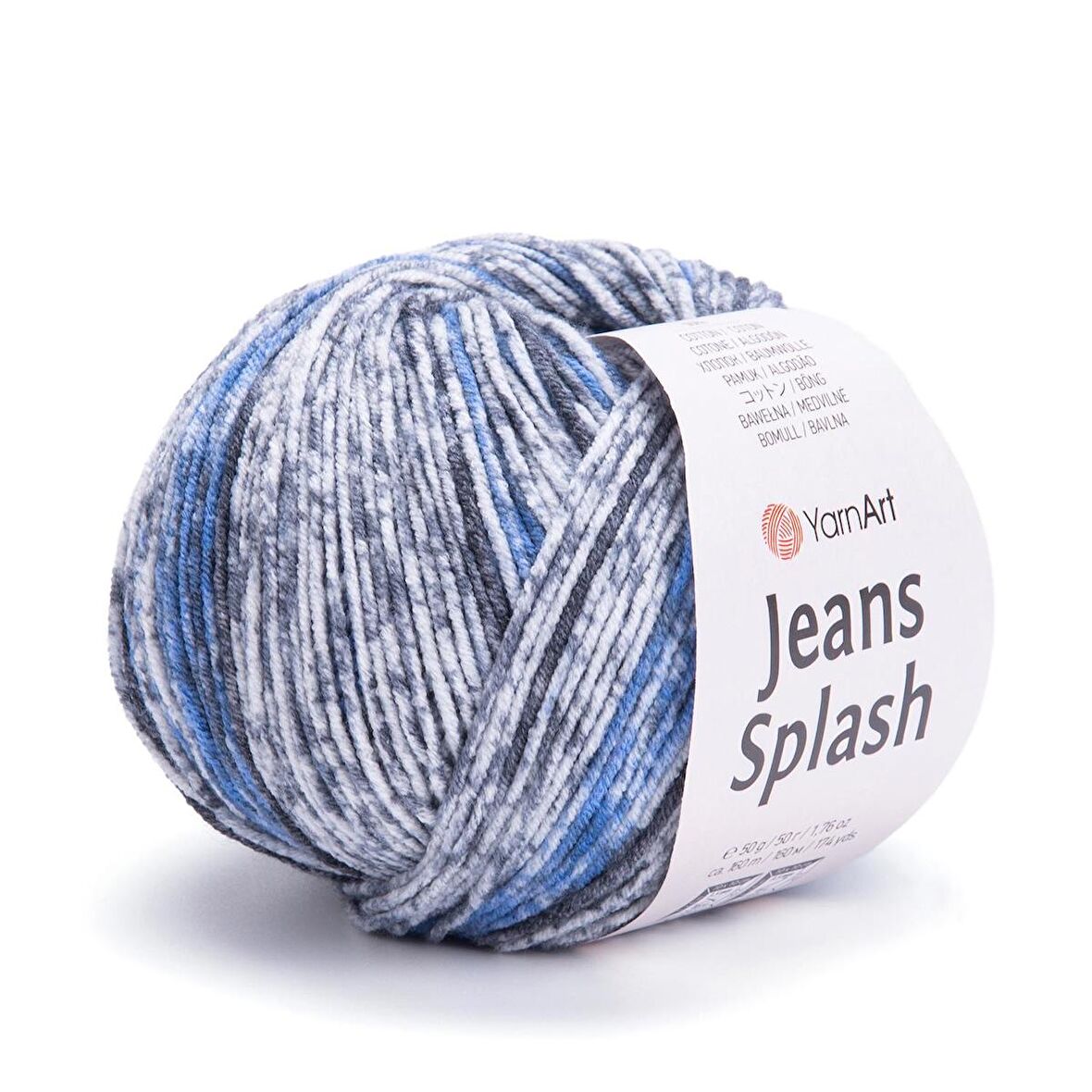 YarnArt Jeans Splash El Örgü İpliği - 947 Çok Renkli