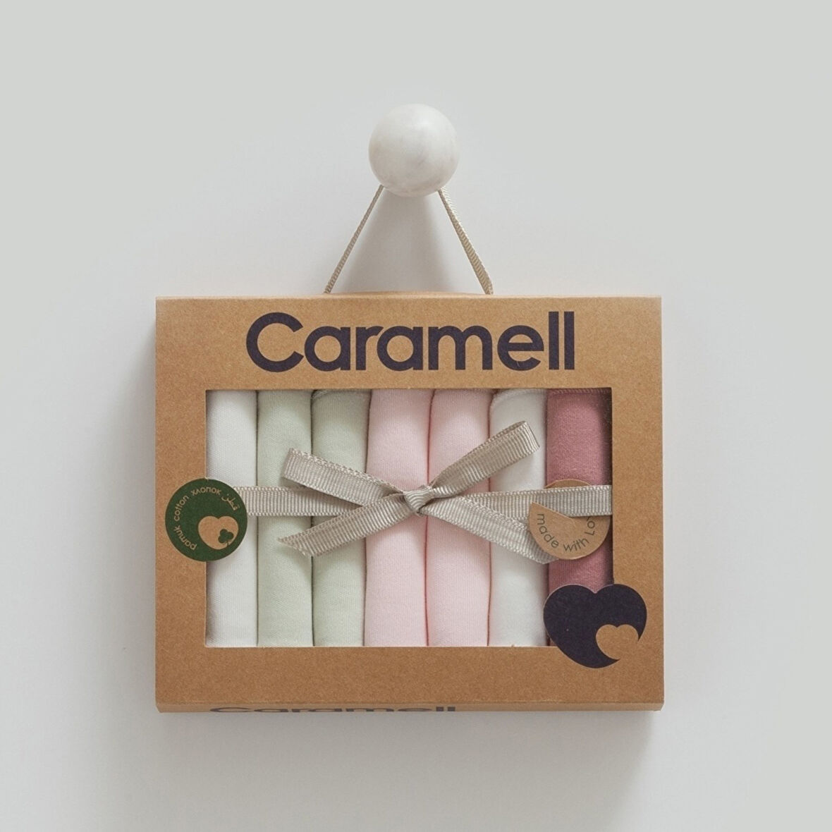Caramell 7'li Bebek Penye Mendili MND1335