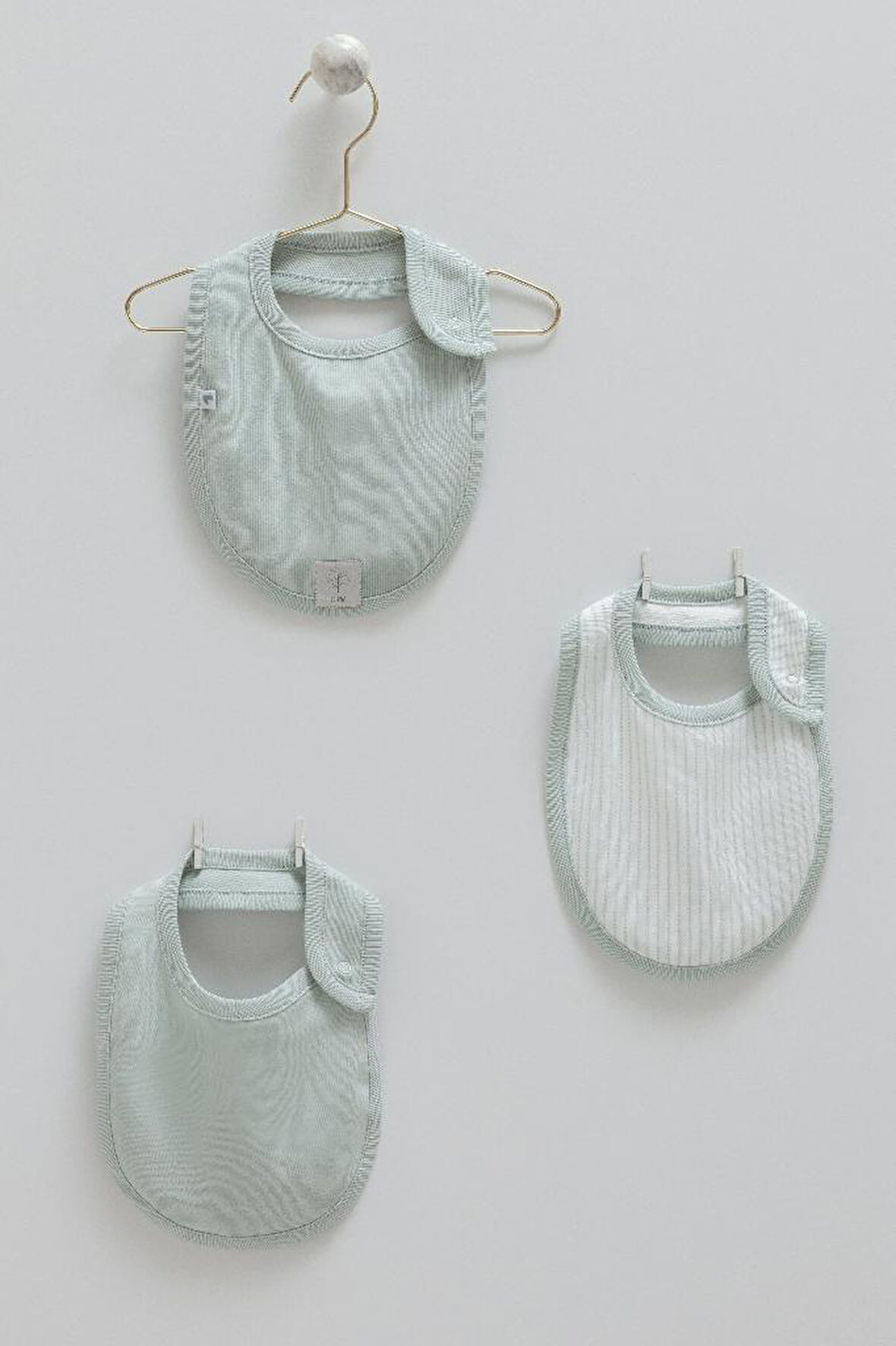 Caramell %100 Pamuk Hello Forest 3'lü Mama Önlüğü CRML.ONE1962