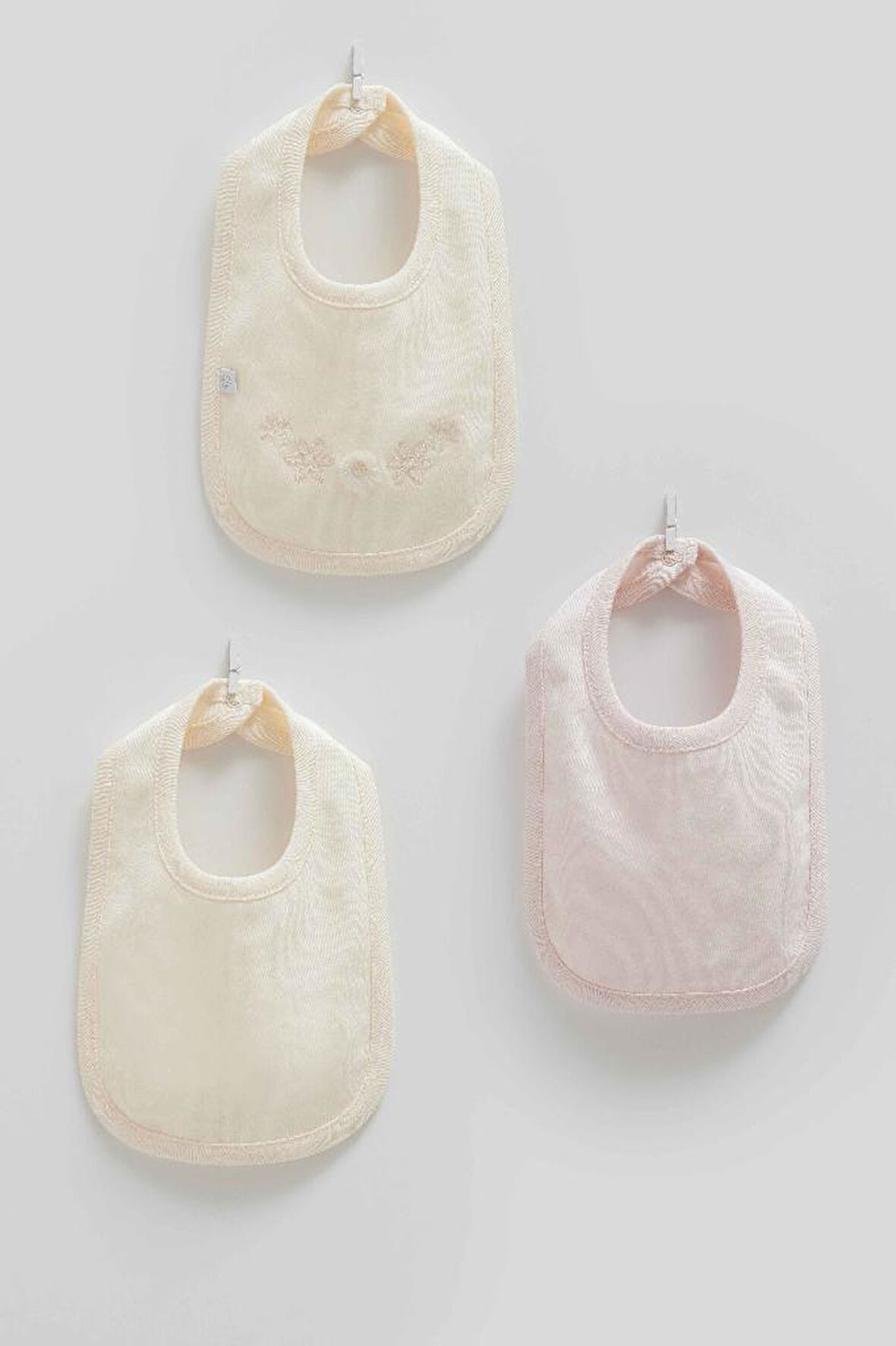 Caramell %100 Pamuk Love Hugs 3'lü Mama Önlüğü CRML.ONK2039