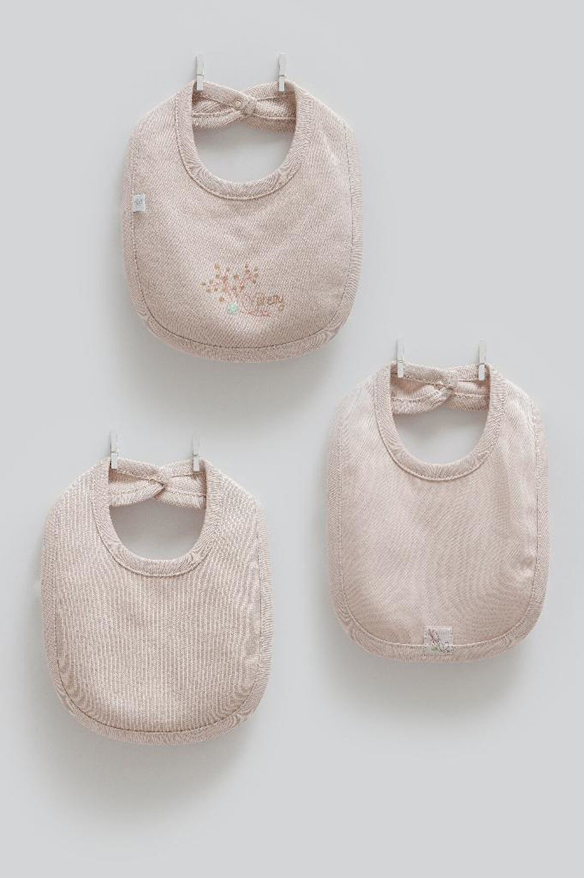 Caramell %100 Pamuk Pretty Baby 3'lü Mama Önlüğü CRML.ONK2137