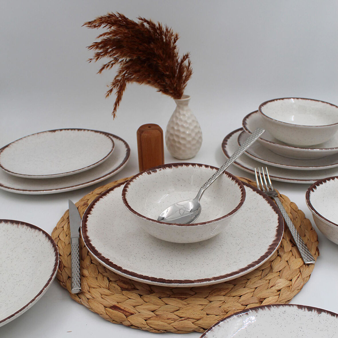 Sahra 18 Parça Yemek Takımı
