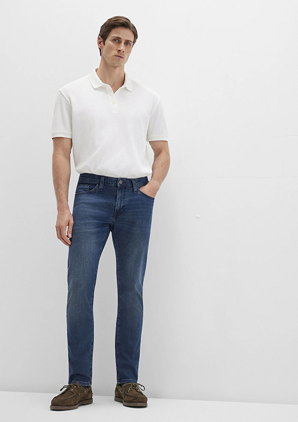 Marcus Gölgeli İndigo Mavisi Jean Pantolon 8835122020