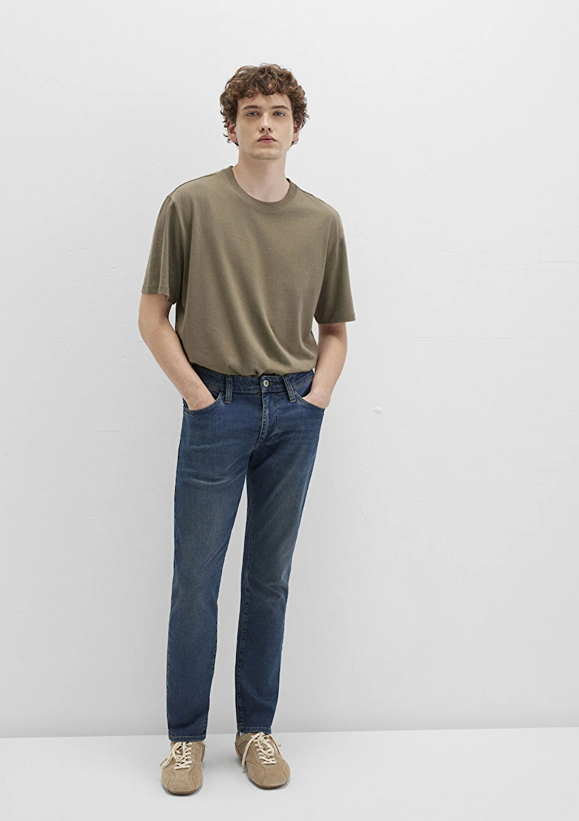 Jake Gölgeli İndigo Mavisi Jean Pantolon 8842222407